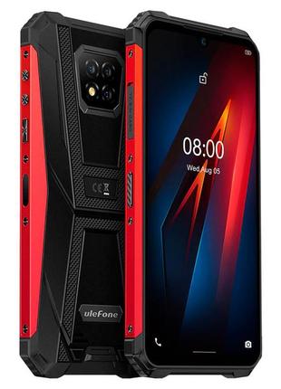 Смартфон ulefone armor 8 red ip69k nfc + стартовий пакет sweet...