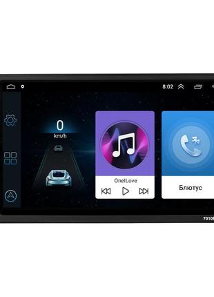 Автомагнітола lesko 2 din 7018а екран 7" 1/16 wifi bluetooth g...
