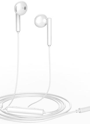 Дротові навушники honor am115 white oem потужна гарнітура хоно...