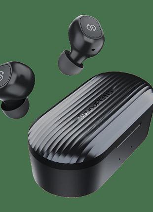 Бездротові навушники soundpeats truefree+ black bluetooth гарн...