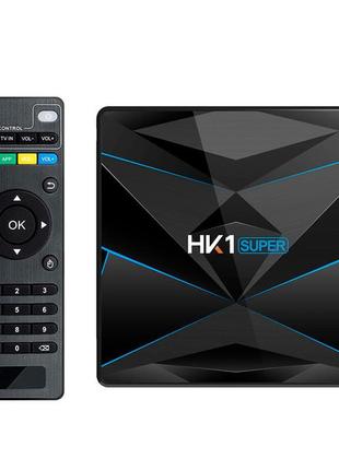 Смарт тб приставка hk1 super 4/64gb smart tv смарт тв приставк...