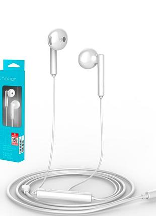 Навушники honor am115 white з мікрофоном дротова гарнітура з г...