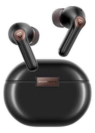 Бездротові навушники soundpeats air4 pro black вакуумні блютуз...