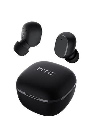 Бездротові навушники htc tws3 black блютуз навушники в боксі д...