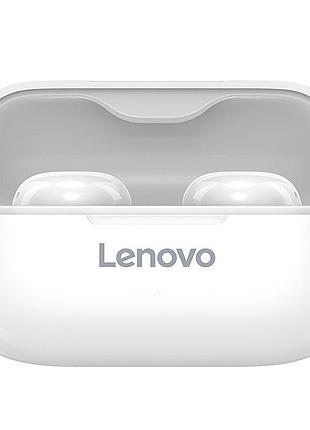 Бездротові навушники lenovo lp11 white bluetooth оригінальні н...