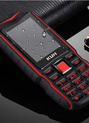 Мобільний телефон land rover t3 (kuh t3) red кнопковий захищен...