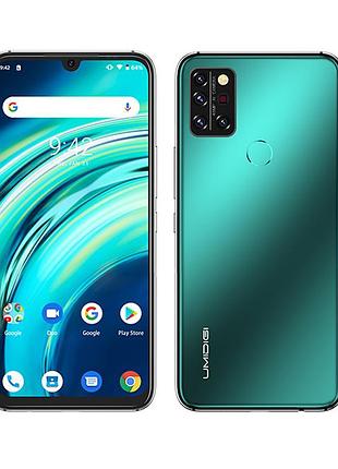 Смартфон umidigi a9 pro 8/128gb green android сенсорний мобіль...