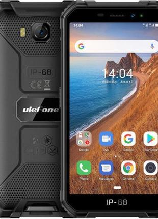 Захищений смартфон ulefone armor x6 black 2/16 гб мобільний те...
