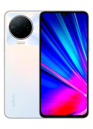 Потужний смартфон infinix note 12 2023 8/256 gb white сенсорни...