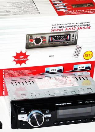 Автомагнітола 1270 usb, aux 3