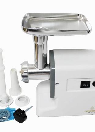 Электрическая мясорубка crownberg cb-4211 2500 вт