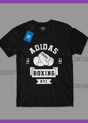 Футболка and adidas "boxing club tee' з биркою | адідас | чорна