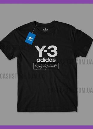 Футболка adidas y-3 'stacked logo ss tee' з биркою | адідас | ...