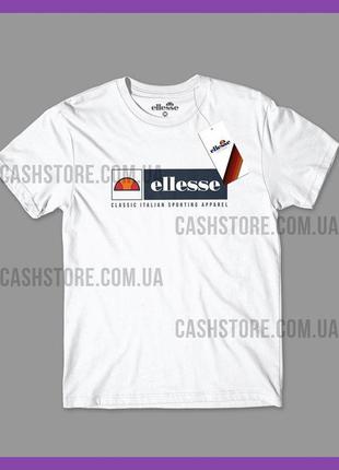 Футболка ellesse 'riveria' з биркою | еліс | біла