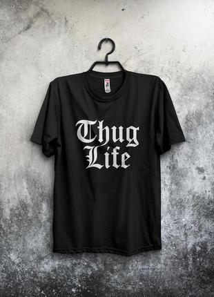Чоловіча футболка thug life3 фото