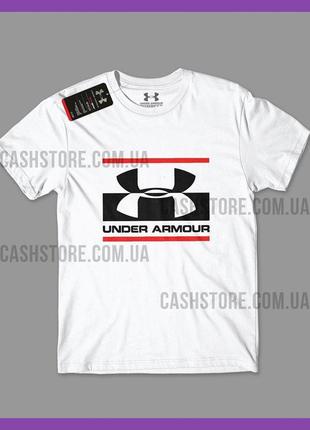 Футболка under armour 'ua blocked sportstyle logo' з биркою | ...