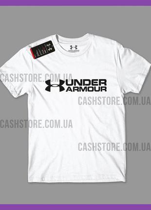 Футболка under armour 'sportstyle logo' з биркою | андер армор...