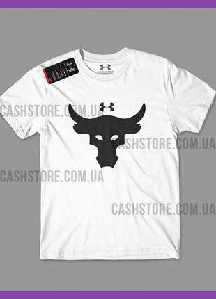 Футболка under armour 'project rock brahma bull' з биркою | ан...