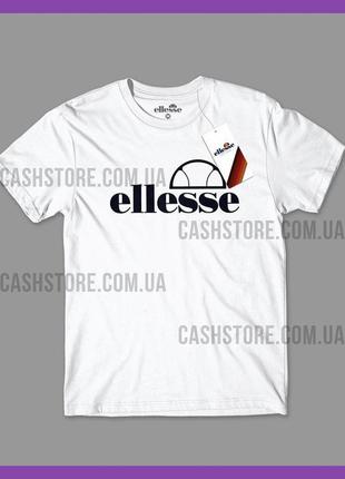 Футболка ellesse 'prado' з биркою | еліс | біла