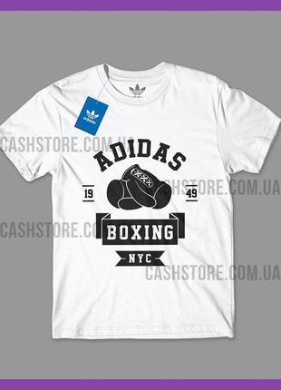 Футболка and adidas 'boxing club tee' с биркой | адидас | белая