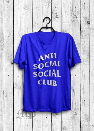 Мужская футболка anti social social club