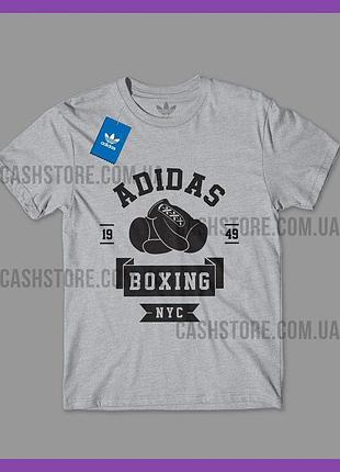 Футболка and adidas "boxing club tee' з биркою | адідас | сіра