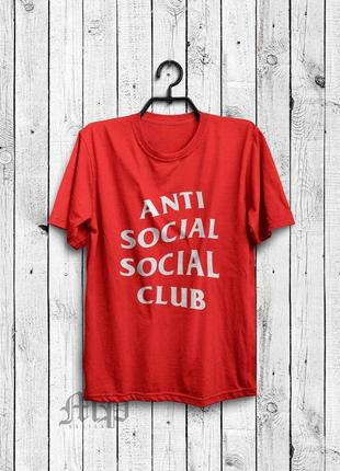 Чоловіча футболка anti social social club