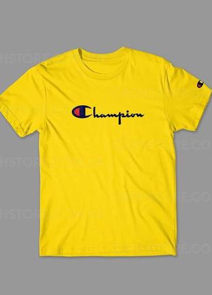 Футболка ⁇ champion ⁇ чемпіон ⁇ чоловіча ⁇ жіноча