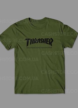 Футболка ⁇ thrasher skateboarding magazine ⁇ трешер ⁇ чоловіча...