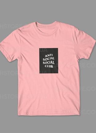 Футболка ⁇ anti social social club ⁇ ⁇ as.c ⁇ чоловіча ⁇ жіноча