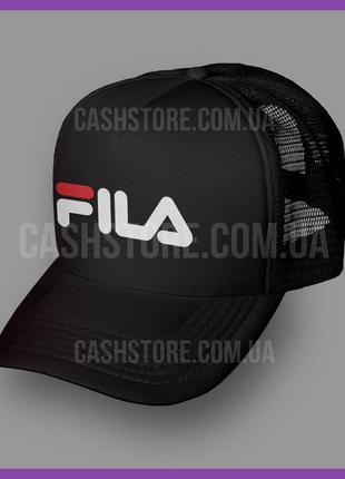 Кепка тракер fila 'classic logo' ⁇ чорна