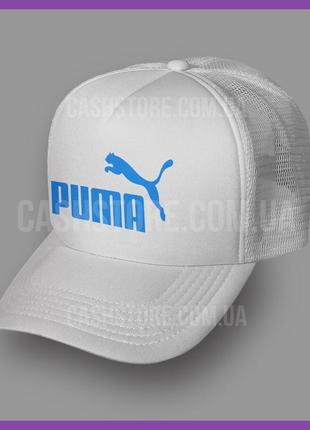 Кепка тракер puma 'ess classic logo' ⁇ червона з білим лобом5 фото