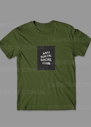 Футболка ⁇ anti social social club ⁇ ⁇ as.c ⁇ чоловіча ⁇ жіноча