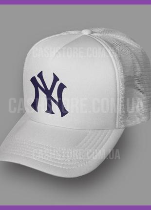 Кепка тракер new york yankees 'jersey trucker' ⁇ біла