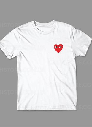 Футболка ⁇ comme des garcons ⁇ cdg ⁇ чоловіча ⁇ жіноча