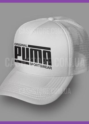 Кепка тракер puma 'sportswear athletics' ⁇ червона з білим лобом2 фото