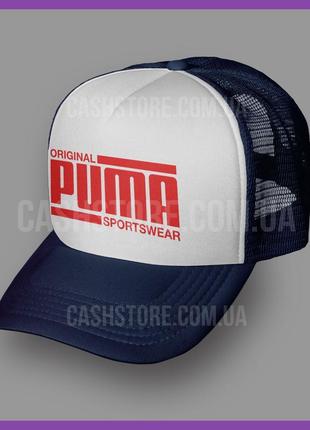 Кепка тракер puma 'sportswear athletics' ⁇ червона з білим лобом3 фото