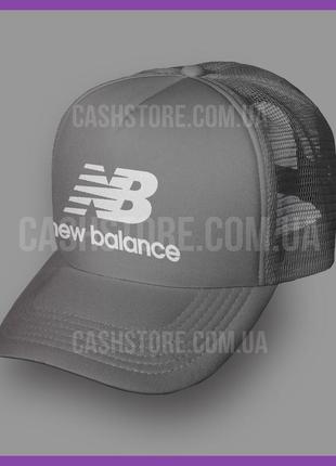 Кепка тракер new balance 'essentials trucker' ⁇ чорна з білим ...6 фото