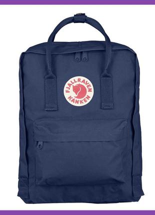 Рюкзак fjallraven kanken classic (blue art)3 фото