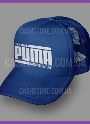 Кепка тракер puma 'sportswear athletics' ⁇ чорна з білим лобом6 фото