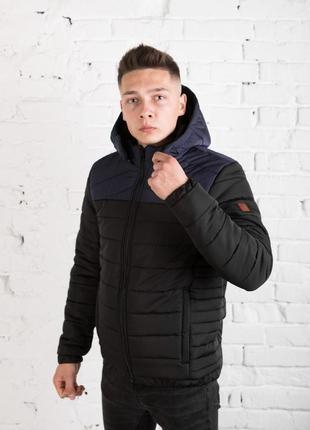 Чоловіча зимова куртка pbv winter jacket rise navy-black