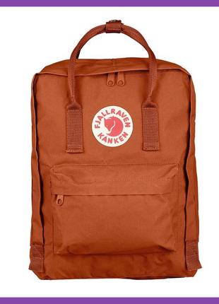 Рюкзак fjallraven kanken classic (green art)10 фото