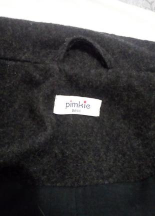 Пальто демисезонное шерстяное pimkie, размер 40 евро=46 наш5 фото