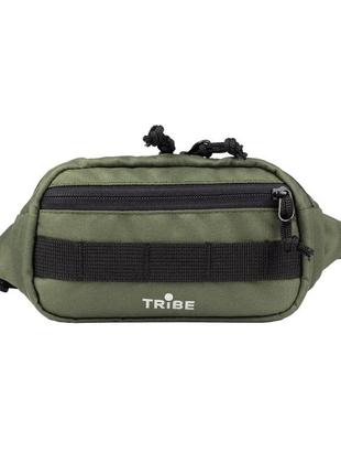Поясная сумка tribe waist bag 1,5 l t-id-0001, olive (t-id-0001-olive)2 фото