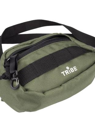 Поясная сумка tribe waist bag 1,5 l t-id-0001, olive (t-id-0001-olive)1 фото