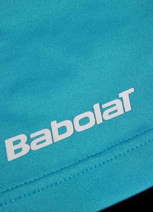 Юбка babolat теннисная для тенниса голубая xs s спортивная4 фото