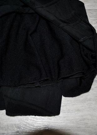 Плаття чорне вечірнє s/m міні з відкритими плечима італія клітка6 фото