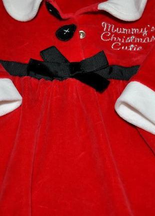 Сукню новорічну для дівчинки 6-9 міс новонароджений фотосесія3 фото