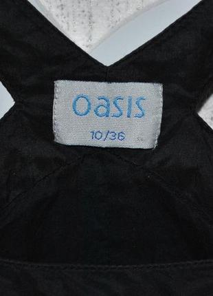 Платье oasis черное с люрексом нарядное s-m блестящее вечернее9 фото