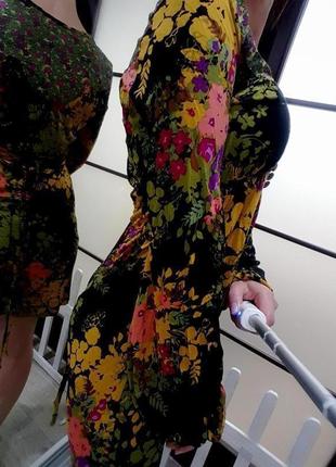Сукня next яскраве кольорове туреччина s-m шикарне цікаве стиль..3 фото